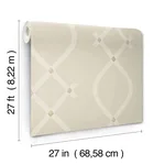 Ronald Redding Ellena wallpaper, color Beige, SKU ZA8034
