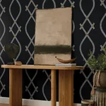 Ronald Redding Ellena - Black Wallpaper | Buy Online Ronald Redding Ellena wallpaper, color Black, SKU ZA8031
