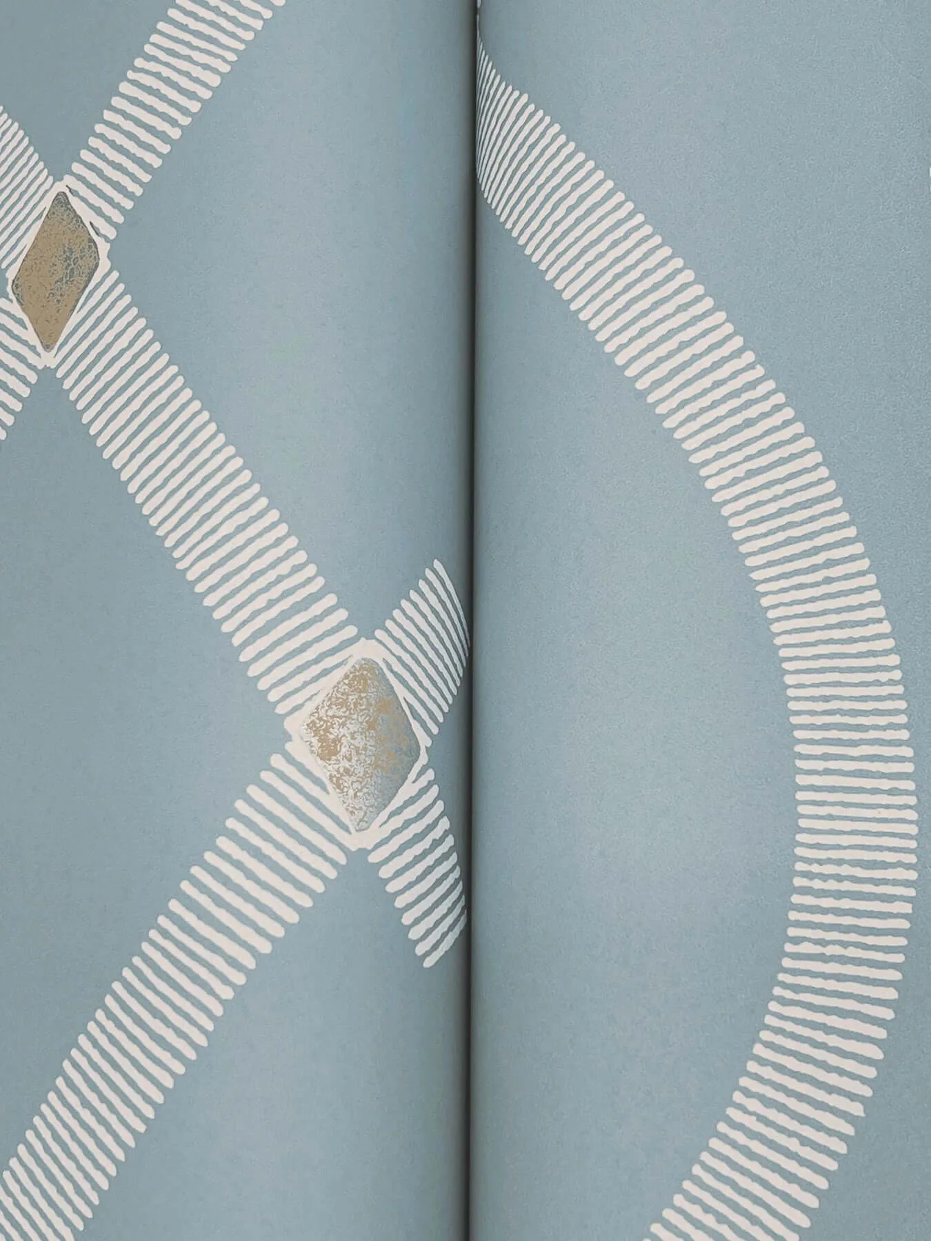 Ronald Redding Ellena - Blue Wallpaper | Buy Online Ronald Redding Ellena wallpaper, color Blue, SKU ZA8035