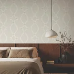 Ronald Redding Ellena wallpaper, color Light Grey, SKU ZA8033