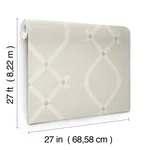 Ronald Redding Ellena wallpaper, color Light Grey, SKU ZA8033