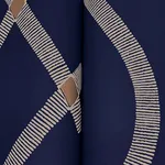 Ronald Redding Ellena - Navy Wallpaper | Buy Online Ronald Redding Ellena wallpaper, color Navy, SKU ZA8032