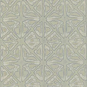 Ronald Redding Empire Diamond wallpaper, color Silver & Taupe, SKU KT2112