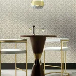 Ronald Redding Empire Diamond - Silver & Taupe Wallpaper | Buy Online Ronald Redding Empire Diamond wallpaper, color Silver & Taupe, SKU KT2112