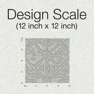Ronald Redding Empire Diamond wallpaper, color Silver & Taupe, SKU KT2112
