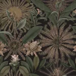 Ronald Redding Enchanted Garden - Chocolate Wallpaper | Buy Online Ronald Redding Enchanted Garden wallpaper, color Chocolate, SKU VR1529