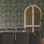 Ronald Redding Enchanted Garden - Green Wallpaper | Buy Online Ronald Redding Enchanted Garden wallpaper, color Green, SKU VR1530