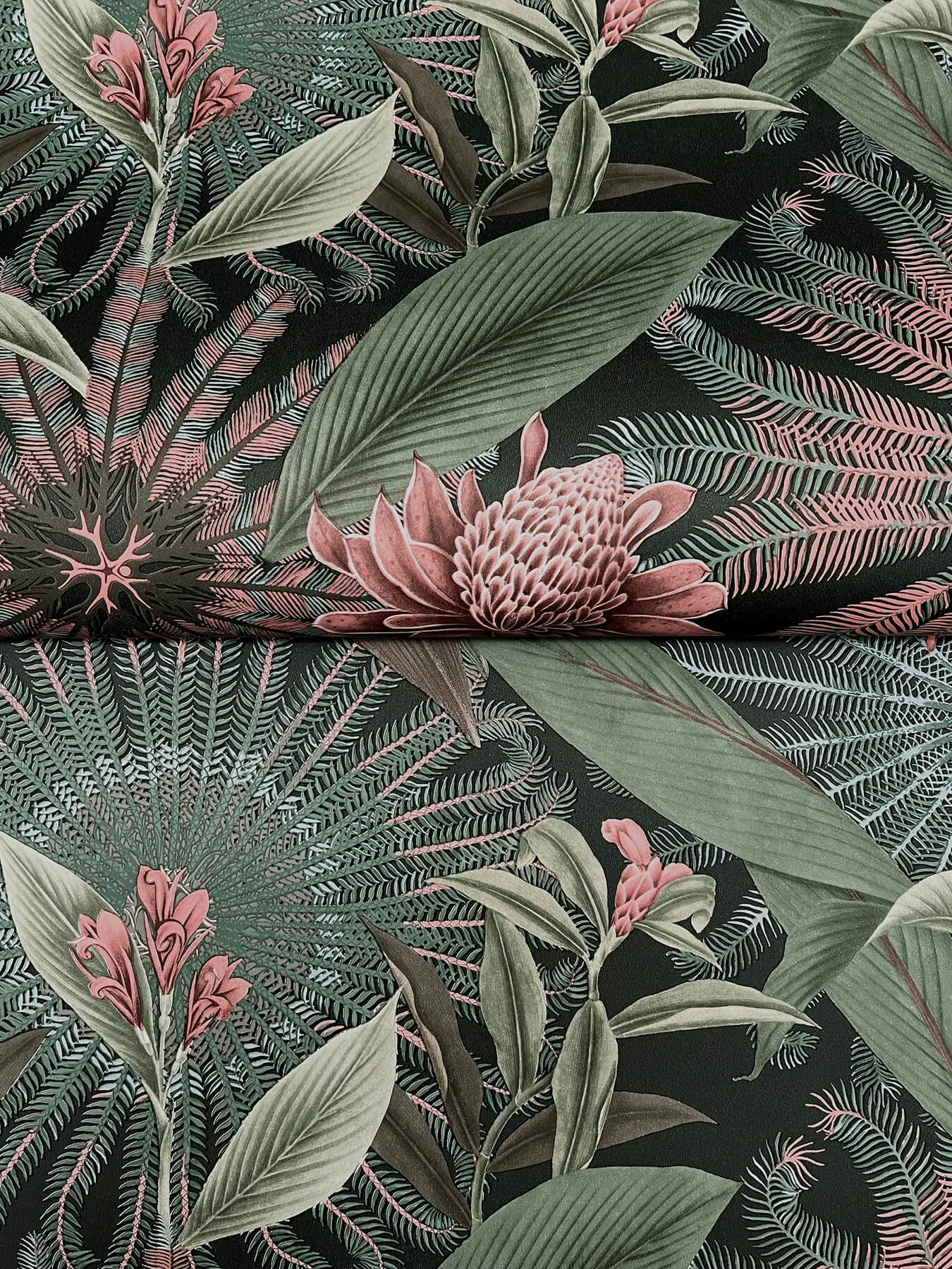 Ronald Redding Enchanted Garden - Green Wallpaper | Buy Online Ronald Redding Enchanted Garden wallpaper, color Green, SKU VR1530