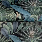 Ronald Redding Enchanted Garden - Navy Wallpaper | Buy Online Ronald Redding Enchanted Garden wallpaper, color Navy, SKU VR1532