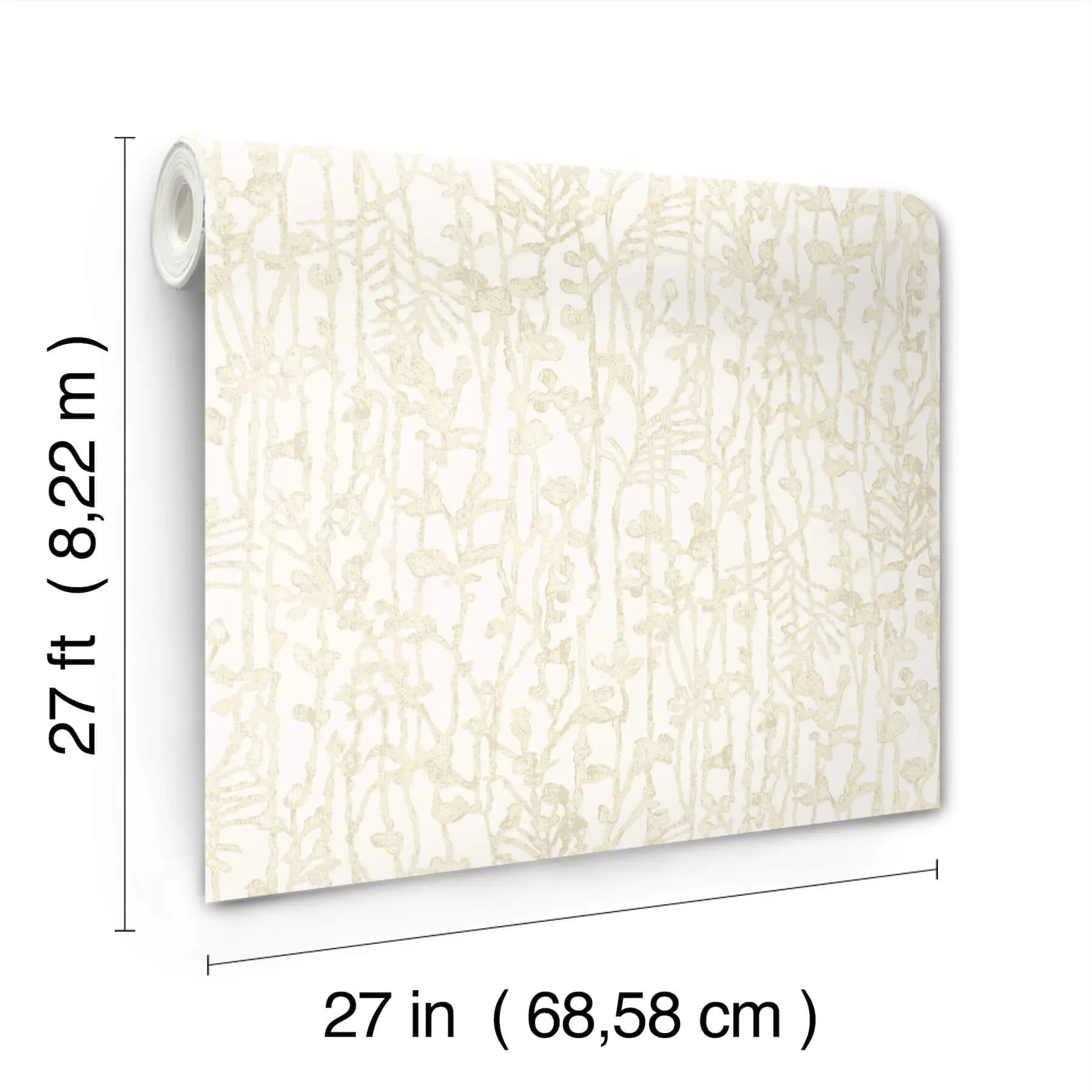 Ronald Redding Filigree - Beige Wallpaper | Buy Online Ronald Redding Filigree wallpaper, color Beige, SKU VR1559