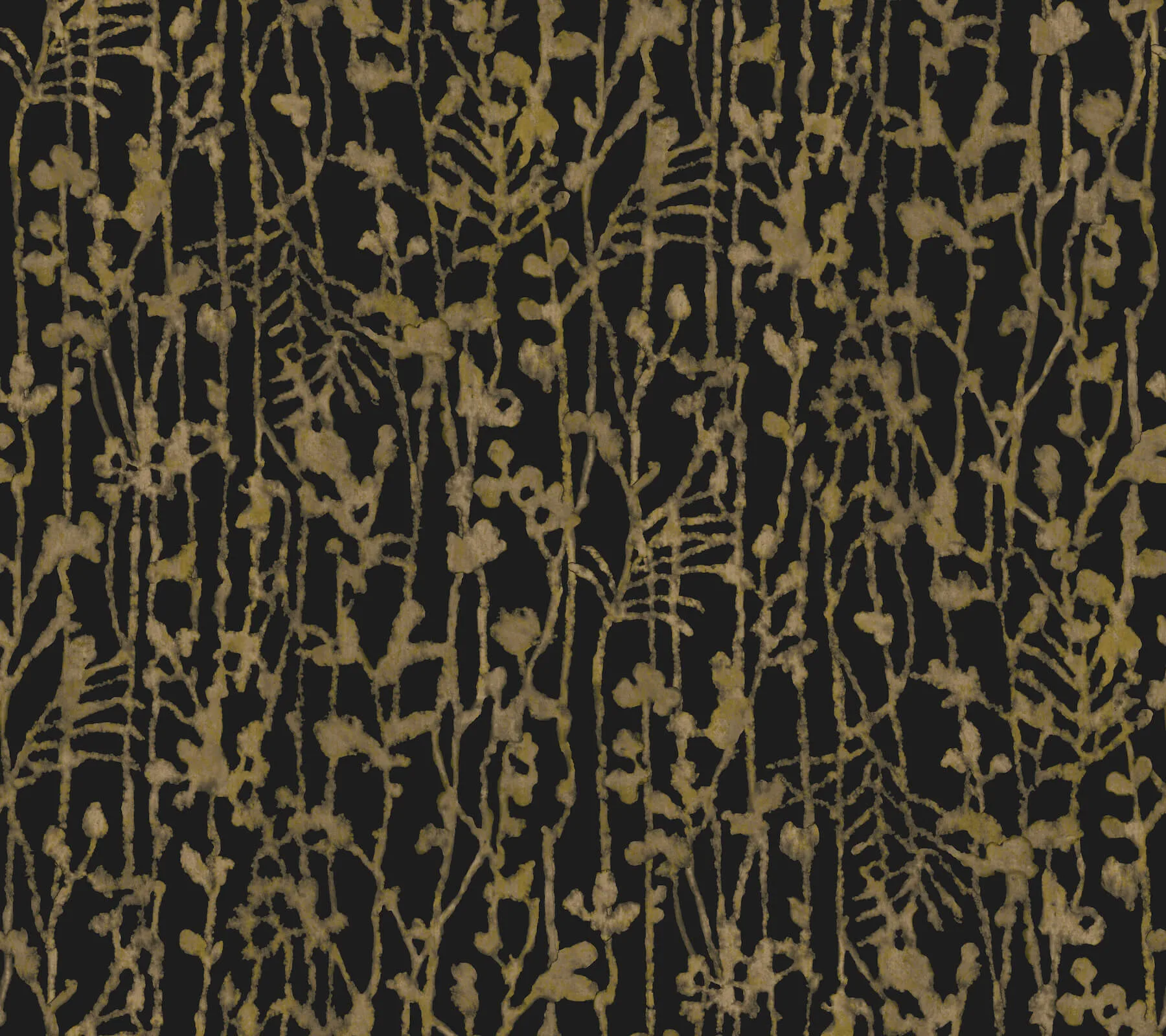 Ronald Redding Filigree wallpaper, color Black, SKU VR1562