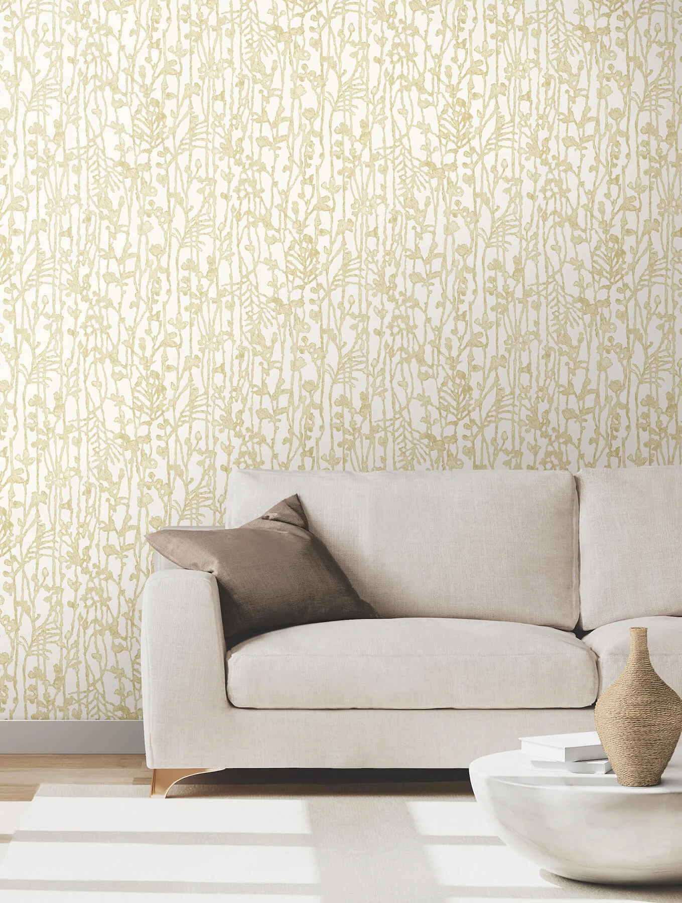 Ronald Redding Filigree - Gold Wallpaper | Buy Online Ronald Redding Filigree wallpaper, color Gold, SKU VR1560