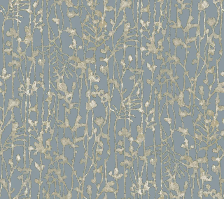 Ronald Redding Filigree wallpaper, color Light Blue, SKU VR1557