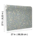 Ronald Redding Filigree - Light Blue Wallpaper | Buy Online Ronald Redding Filigree wallpaper, color Light Blue, SKU VR1557