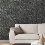Ronald Redding Filigree - Navy Wallpaper | Buy Online Ronald Redding Filigree wallpaper, color Navy, SKU VR1561