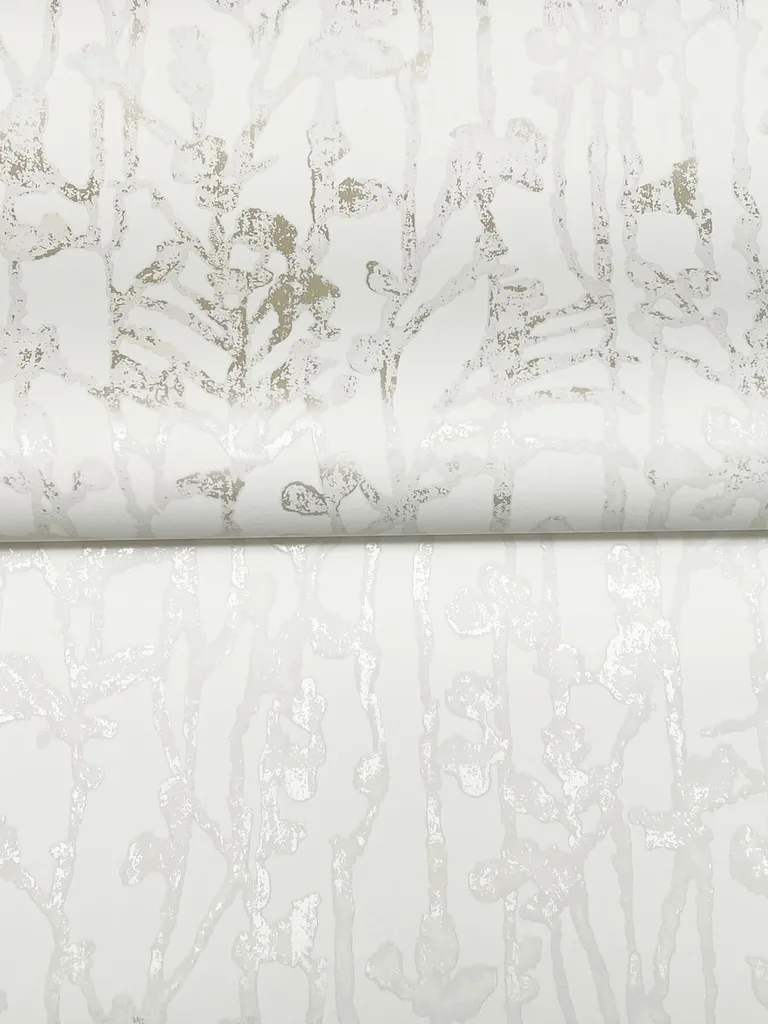 Ronald Redding Filigree wallpaper, color Pearl, SKU VR1558
