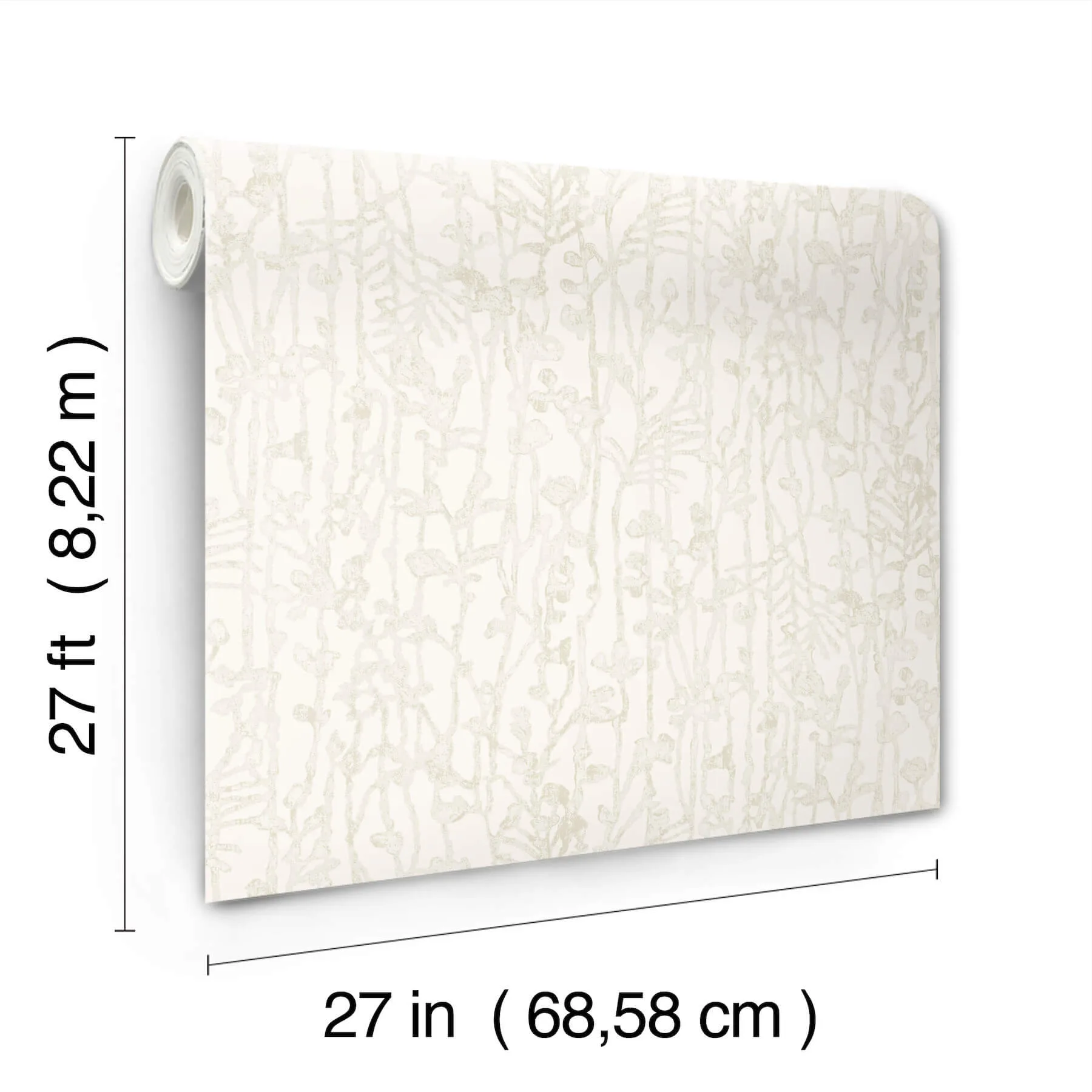Ronald Redding Filigree - Pearl Wallpaper | Buy Online Ronald Redding Filigree wallpaper, color Pearl, SKU VR1558