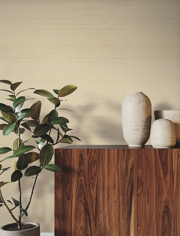 Ronald Redding Fine Abaca wallpaper, color Oak, SKU YGL7046