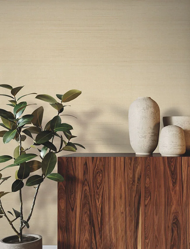 Ronald Redding Fine Abaca wallpaper, color Oak, SKU YGL7046