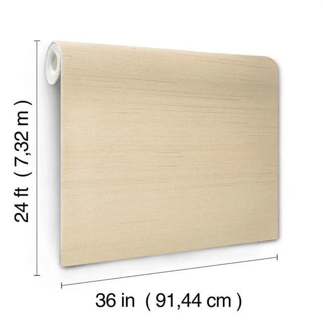 Ronald Redding Fine Abaca wallpaper, color Oak, SKU YGL7046