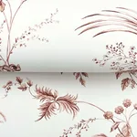 Ronald Redding Floral Lace - Brick Wallpaper | Buy Online Ronald Redding Floral Lace wallpaper, color Brick, SKU MX9684