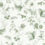 Ronald Redding Floral Lace wallpaper, color Green, SKU MX9680