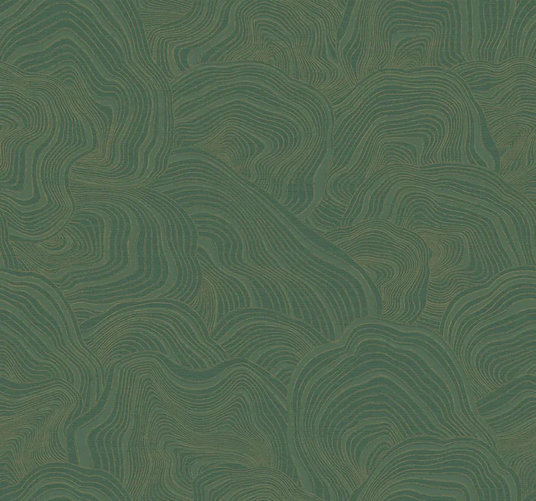 Ronald Redding Geodes wallpaper, color Green, SKU GT4528