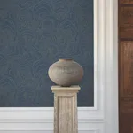 Ronald Redding Geodes wallpaper, color Navy, SKU GT4527