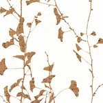 Ronald Redding Ginkgo Silhouette - Light Brown Wallpaper | Buy Online Ronald Redding Ginkgo Silhouette wallpaper, color Light Brown, SKU VR1509