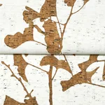 Ronald Redding Ginkgo Silhouette - Light Brown Wallpaper | Buy Online Ronald Redding Ginkgo Silhouette wallpaper, color Light Brown, SKU VR1509