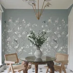 Ronald Redding Lingering Garden - Grey Wallpaper | Buy Online Ronald Redding Lingering Garden wallpaper, color Grey, SKU MU0313M