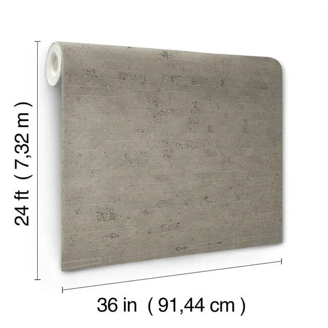 Ronald Redding Handcrafted Paper - Dark Taupe Wallpaper | Buy Online Ronald Redding Handcrafted Paper wallpaper, color Dark Taupe, SKU YGL7009