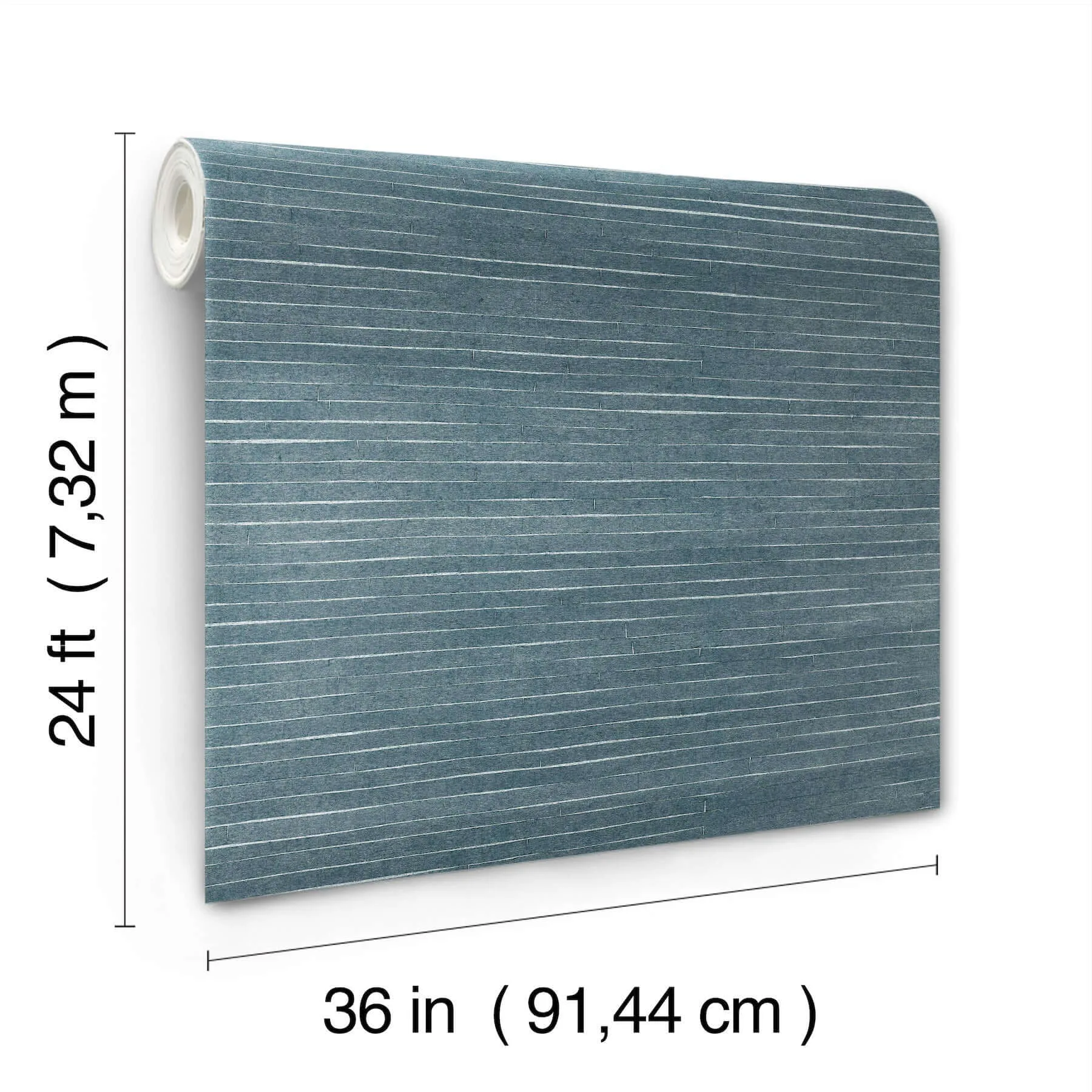 Ronald Redding Handcrafted Shimmering Paper wallpaper, color Denim, SKU GV0254