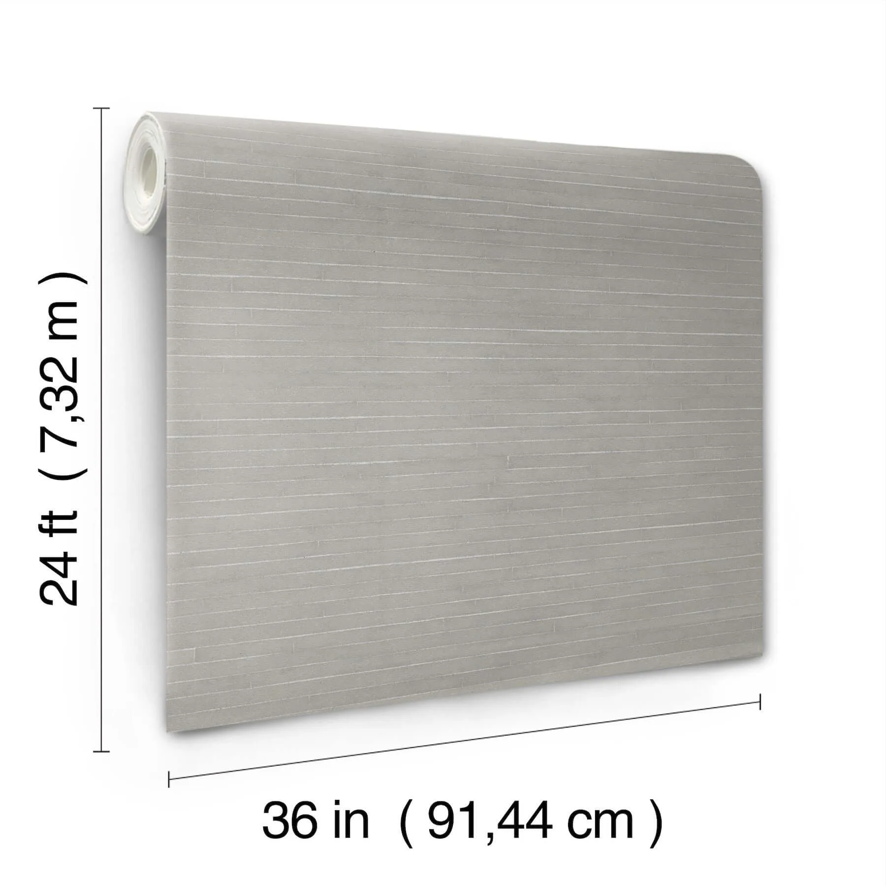 Ronald Redding Handcrafted Shimmering Paper wallpaper, color Grey, SKU GV0253