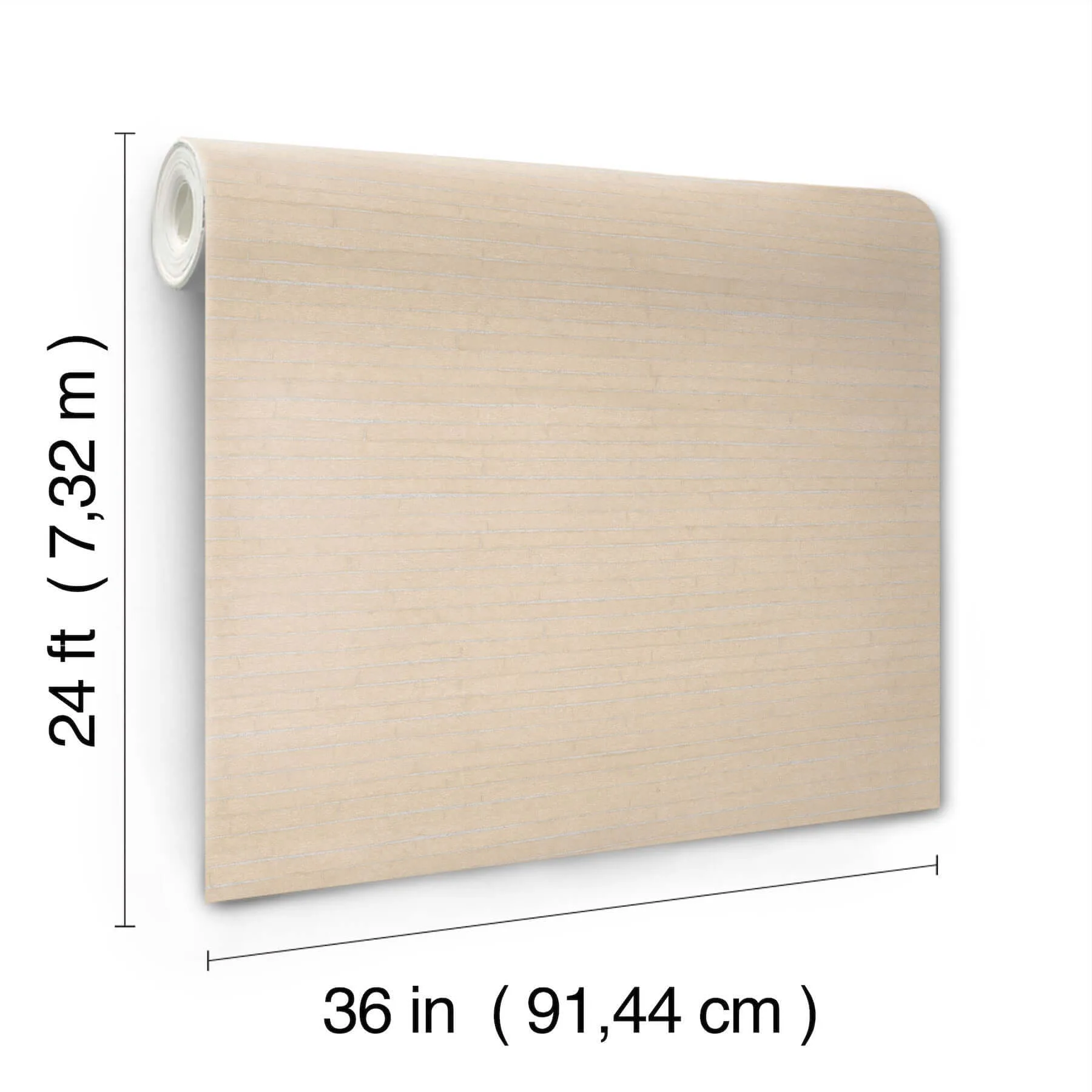 Ronald Redding Handcrafted Shimmering Paper - Sand Wallpaper | Buy Online Ronald Redding Handcrafted Shimmering Paper wallpaper, color Sand, SKU GV0252