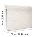 Ronald Redding Handcrafted Shimmering Paper wallpaper, color White, SKU GV0251