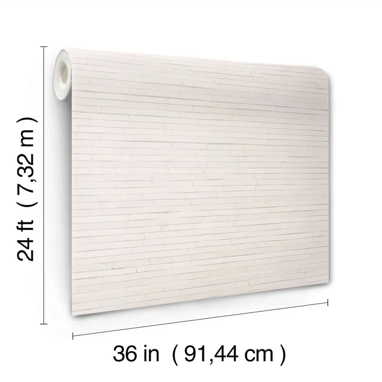 Ronald Redding Handcrafted Shimmering Paper wallpaper, color White, SKU GV0251