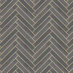 Ronald Redding Herringbone Wood Veneer wallpaper, color Graphite, SKU YGL7074