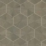 Ronald Redding Hexagram Wood Veneer - Brown Wallpaper | Buy Online Ronald Redding Hexagram Wood Veneer wallpaper, color Brown, SKU HO2102