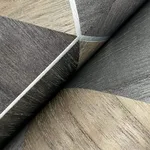 Ronald Redding Hexagram Wood Veneer - Smoke Wallpaper | Buy Online Ronald Redding Hexagram Wood Veneer wallpaper, color Smoke, SKU HO2103GV
