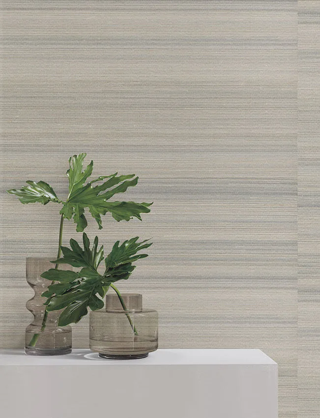 Ronald Redding Horizon Abaca wallpaper, color Driftwood, SKU YGL7010