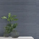 Ronald Redding Horizon Abaca - Indigo Wallpaper | Buy Online Ronald Redding Horizon Abaca wallpaper, color Indigo, SKU YGL7064