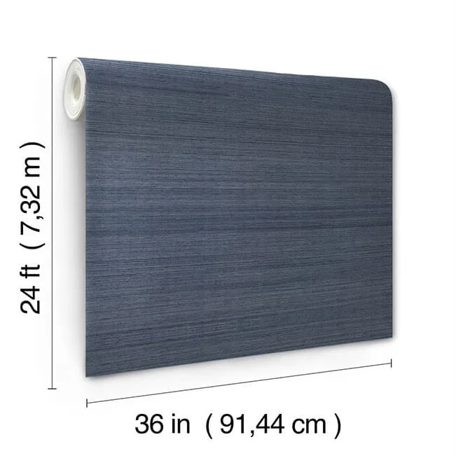Ronald Redding Horizon Abaca - Indigo Wallpaper | Buy Online Ronald Redding Horizon Abaca wallpaper, color Indigo, SKU YGL7064
