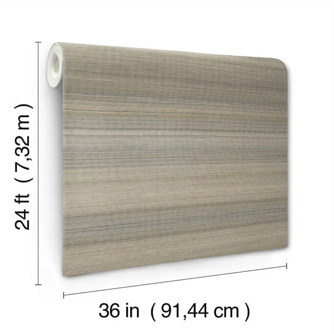 Ronald Redding Horizon Abaca wallpaper, color Latte, SKU YGL7091