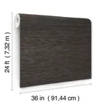 Ronald Redding Horizon Paperweave - Black Wallpaper | Buy Online Ronald Redding Horizon Paperweave wallpaper, color Black, SKU GV0221