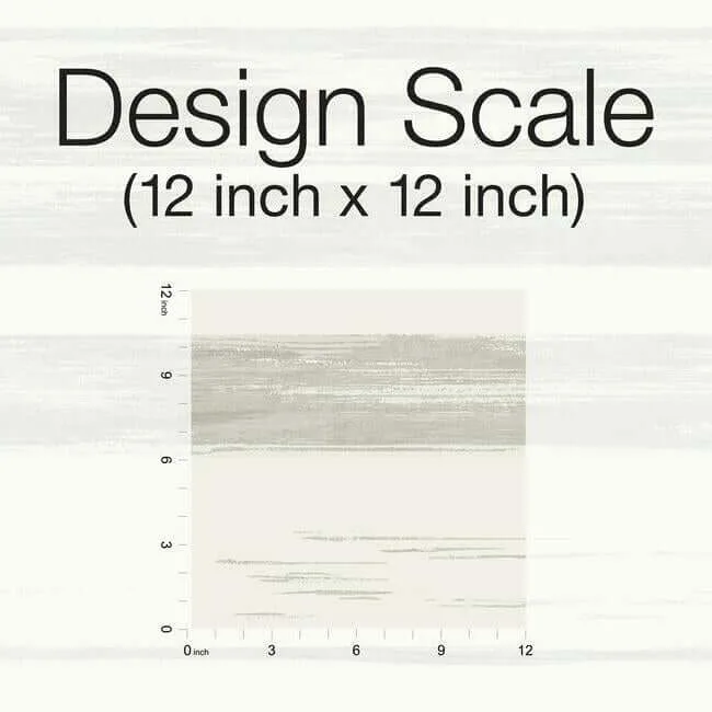 Ronald Redding Horizontal Dry Brush wallpaper, color White & Grey, SKU KT2155