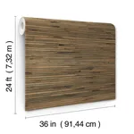 Ronald Redding Hyacinth Leaf - Natural Wallpaper | Buy Online Ronald Redding Hyacinth Leaf wallpaper, color Natural, SKU GV0236