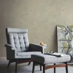 Ronald Redding Interlocking Wood - Moss Wallpaper | Buy Online Ronald Redding Interlocking Wood wallpaper, color Moss, SKU GV0241
