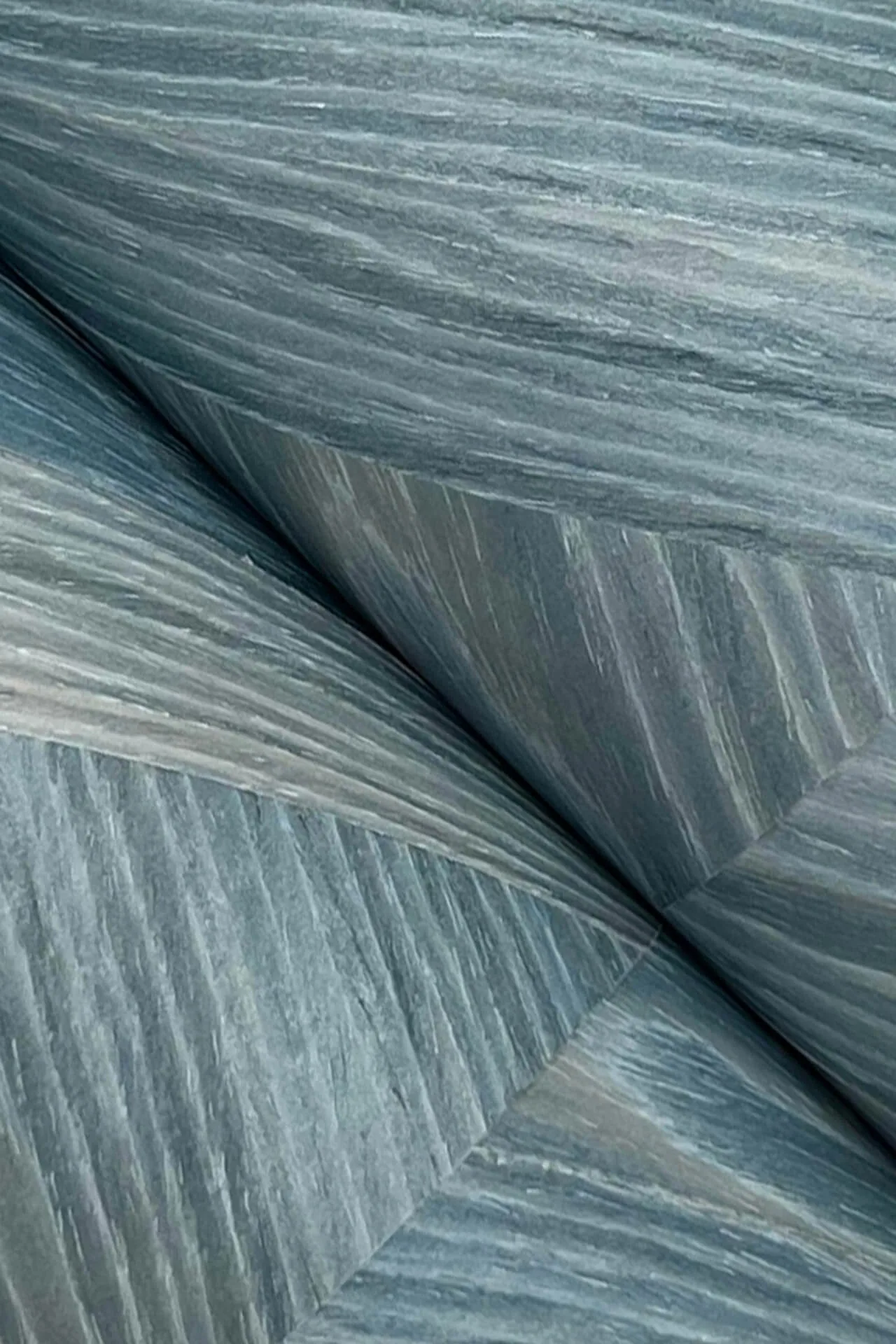 Ronald Redding Interlocking Wood - Ocean Wallpaper | Buy Online Ronald Redding Interlocking Wood wallpaper, color Ocean, SKU GV0242
