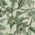 Ronald Redding Jungle Cat wallpaper, color Beige, SKU HO2144